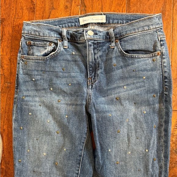 GAP Best Girlfriend Stud Jeans 28 - Picture 7 of 9